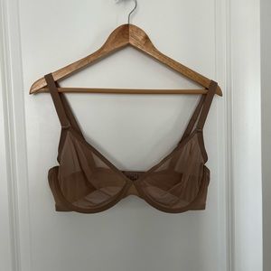 CUUP Plunge Bra in The Color Taupe